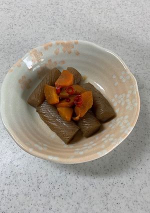 あと1品おかず　こんにゃくの甘辛煮-レシピのメイン写真