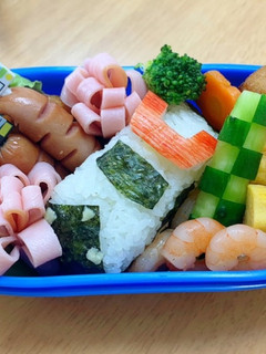 パトカー、キャラ弁-レシピのメイン写真