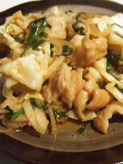 屋台の味?! ホルモン炒め-レシピのメイン写真