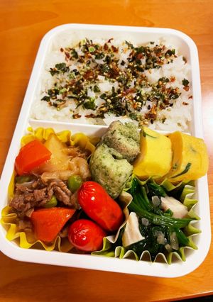肉じゃが弁当-レシピのメイン写真
