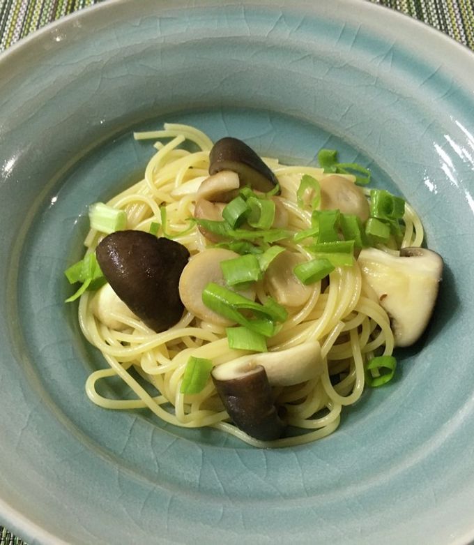 和服パスタ ベーコンとしめじの和風パスタ ｜ 象印のおすすめレシピ ｜ 知る