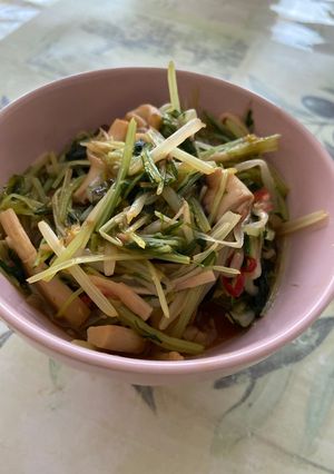 水菜のあんかけ中華炒め-レシピのメイン写真