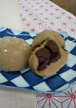 チョコ大福（6個分）-レシピのメイン写真