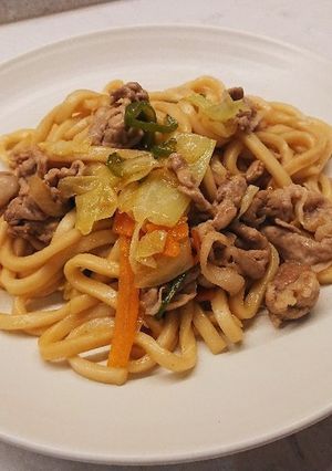 焼きうどん～バター醤油～-レシピのメイン写真