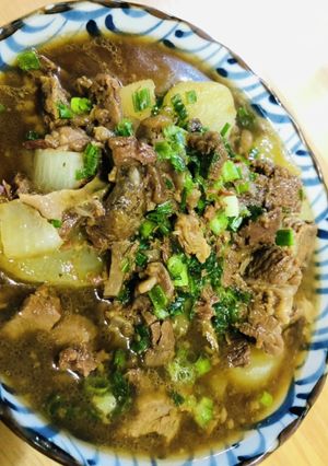 簡単トロトロにほぐれる✨牛すじ煮込み✨-レシピのメイン写真