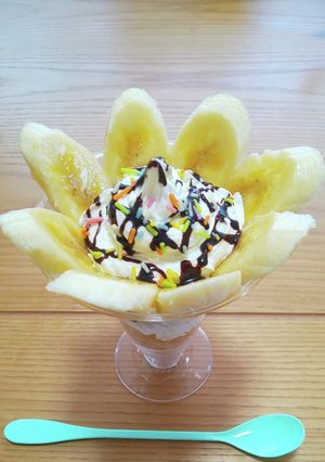 ひまわりパフェ♪-レシピのメイン写真