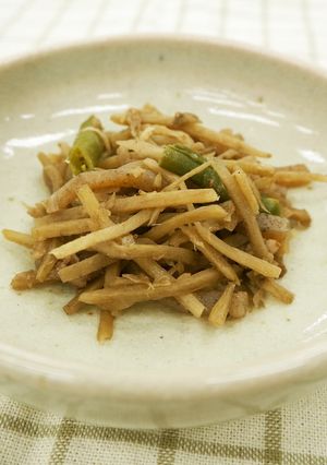 牛肉とごぼうのきんぴら★神戸市学校給食-レシピのメイン写真