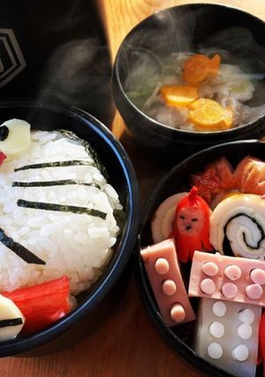 高校生男子弁当　8-レシピのメイン写真