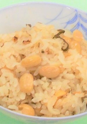 大豆の炊き込みご飯-レシピのメイン写真