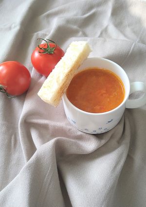 にんじんとトマトのまっかなスープ-レシピのメイン写真