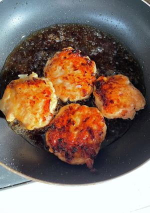 照り焼きつくねハンバーグ-レシピのメイン写真