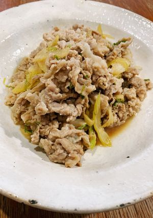 豚バラとセロリ炒め-レシピのメイン写真