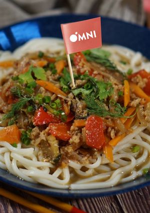 アジアン風混ぜ麺 ラグマン-レシピのメイン写真