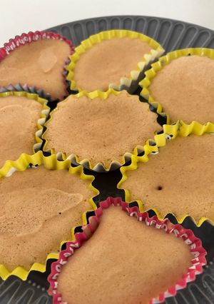 簡単！レンジで米粉ときなこの蒸しパン-レシピのメイン写真