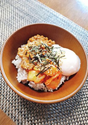 キムチ納豆丼-レシピのメイン写真