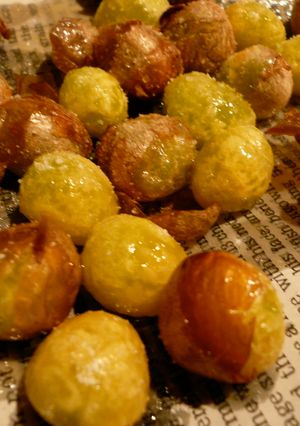 お酒のお供に♪ぎんなん素揚げ-レシピのメイン写真