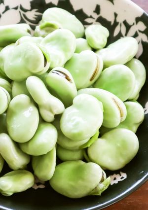 旬を食べよう！レンジで！そら豆の蒸し方-レシピのメイン写真