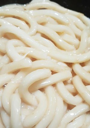 レンジde明太うどん-レシピのメイン写真