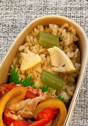 煮物した次の日に残り汁で炊き込みご飯-レシピのメイン写真