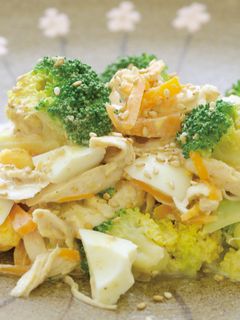 ブロッコリーと鶏ささみのマヨネーズ和え-レシピのメイン写真