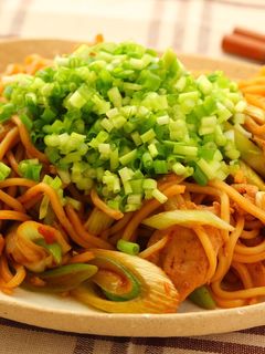 長ネギ&小ネギ活用!ネギねぎ焼きそば-レシピのメイン写真