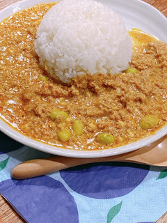 枝豆とカッテージチーズのカレー-レシピのメイン写真