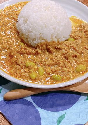 枝豆とカッテージチーズのカレー-レシピのメイン写真