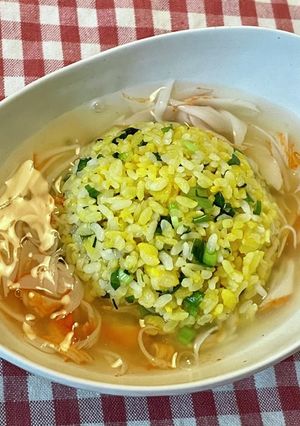 美味しいカニカマの餡掛けチャーハン-レシピのメイン写真