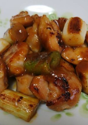 簡単！美味しい！鶏もも肉の味噌照り焼き♪-レシピのメイン写真