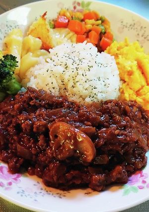 ワンプレートドリアミート-レシピのメイン写真
