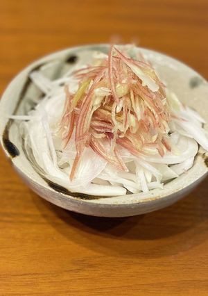 みょうがと新玉ねぎのポン酢和え-レシピのメイン写真