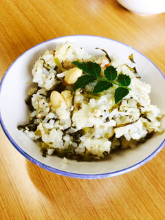 豚肉と高菜漬けの炊き込みご飯-レシピのメイン写真