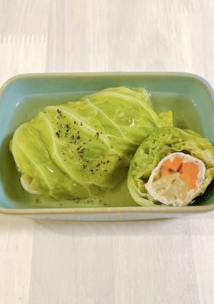 豚スライスのロールキャベツ-レシピのメイン写真