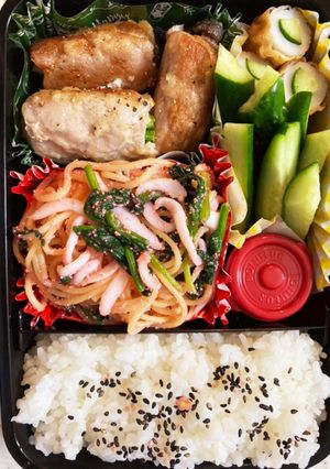 イカそメーンを使用したたらこパスタ-レシピのメイン写真