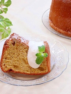 もち姫シフォンケーキ-レシピのメイン写真