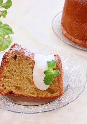 もち姫シフォンケーキ-レシピのメイン写真