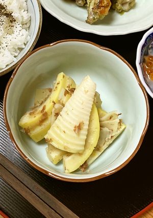 新たけのこの煮物-レシピのメイン写真