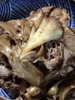 簡単♡作り置き♡牛肉と舞茸の時雨煮-レシピのメイン写真