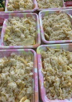 富山の調味料でたけのこご飯25人分-レシピのメイン写真