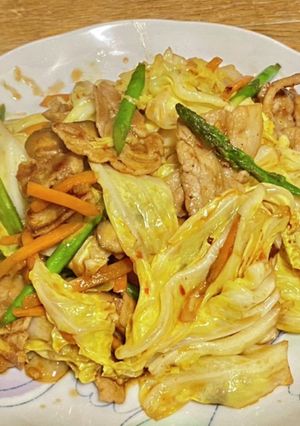 簡単・あり合わせ野菜プラスで回鍋肉-レシピのメイン写真