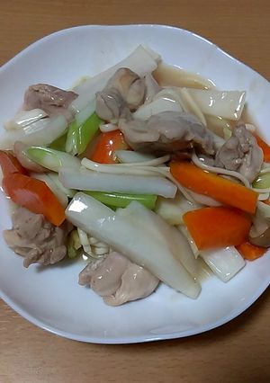 野菜たっぷりあんかけうどん-レシピのメイン写真