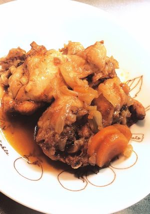 【幼児食にも】圧力鍋で鶏手羽元甘辛煮☆°-レシピのメイン写真