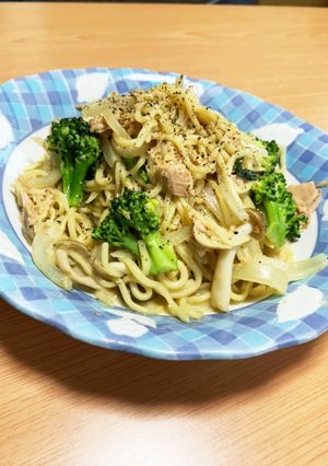 ダイエットのための白滝のクリームパスタ-レシピのメイン写真