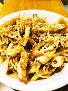 切り干し大根と竹輪の炒め物-レシピのメイン写真