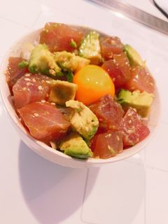 めんつゆで作るポキ丼!-レシピのメイン写真