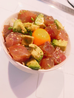 めんつゆで作るポキ丼!-レシピのメイン写真
