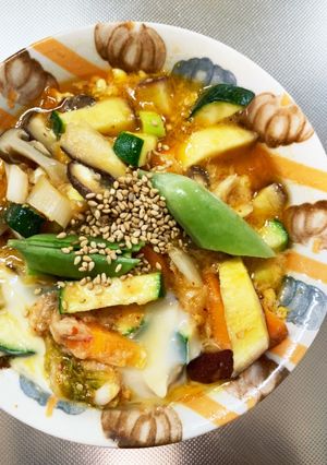 ツナと根菜のカムジャタン味チャンプル風-レシピのメイン写真