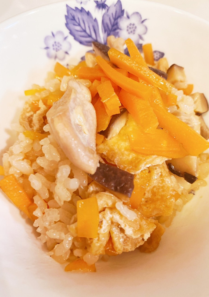 炊飯器で簡単♡絶品とり五目炊き込みごはん-レシピのメイン写真