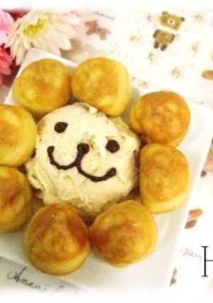 ポンデライオンなホットケーキバナナアイス-レシピのメイン写真