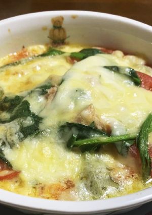 トマトのチーズ焼き-レシピのメイン写真